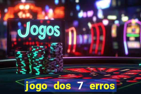 jogo dos 7 erros para manipuladores de alimentos